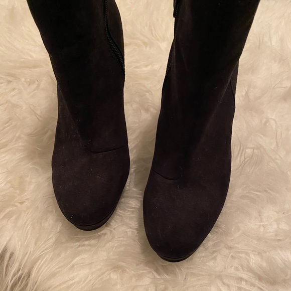 Platform Bootie - Black and Gold - H&M - Size 7/8 - Picture 2 of 10